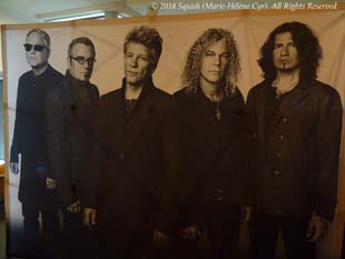 Affiche du party VIP de Backstage With Jon Bon Jovi à Montréal, Québec, Canada (17 mai 2018)